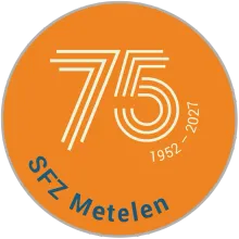 Jubiläumslogo: 75 Jahre SFZ Metelen, 1952–2027